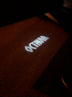 SKODA OCTAVIA LOGO PROJECTOT LIGHTS Nr.83  (quantity  1 =  2 Logo Film /  2 door lights)
