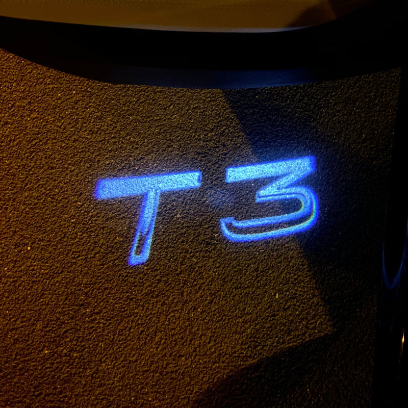 Volvo T 3 LOGO PROJECROTR LIGHTS Nr.130 (quantity  1 =  2 Logo Film /  2 door lights)