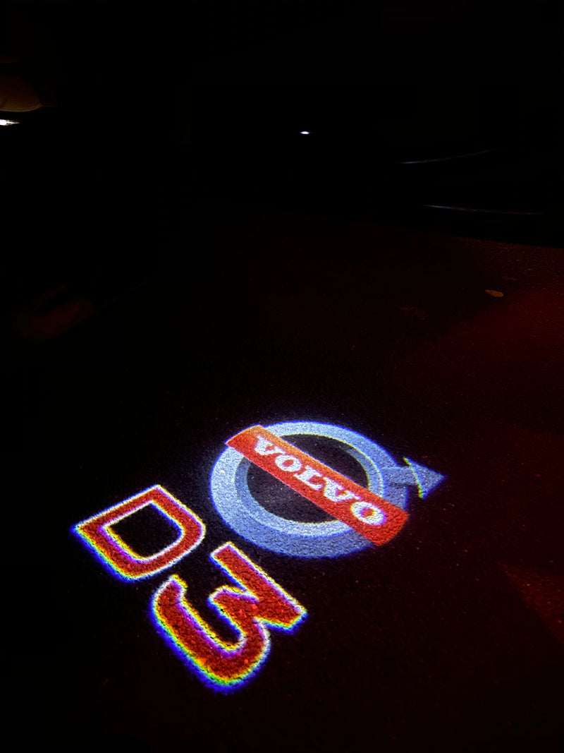 Volvo  D3 LOGO PROJECROTR LIGHTS Nr.27 (quantity  1 =  2 Logo Film /  2 door lights)