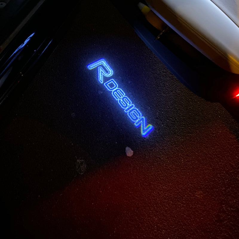 Volvo R DESIGN LOGO PROJECROTR LIGHTS Nr.85 (quantity  1 =  2 Logo Film /  2 door lights)