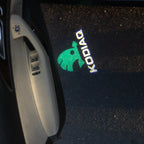 SKODA KODIAQ LOGO PROJECTOT LIGHTS Nr.76 (quantité 1 = 2 Logo Film / 2 feux de porte)