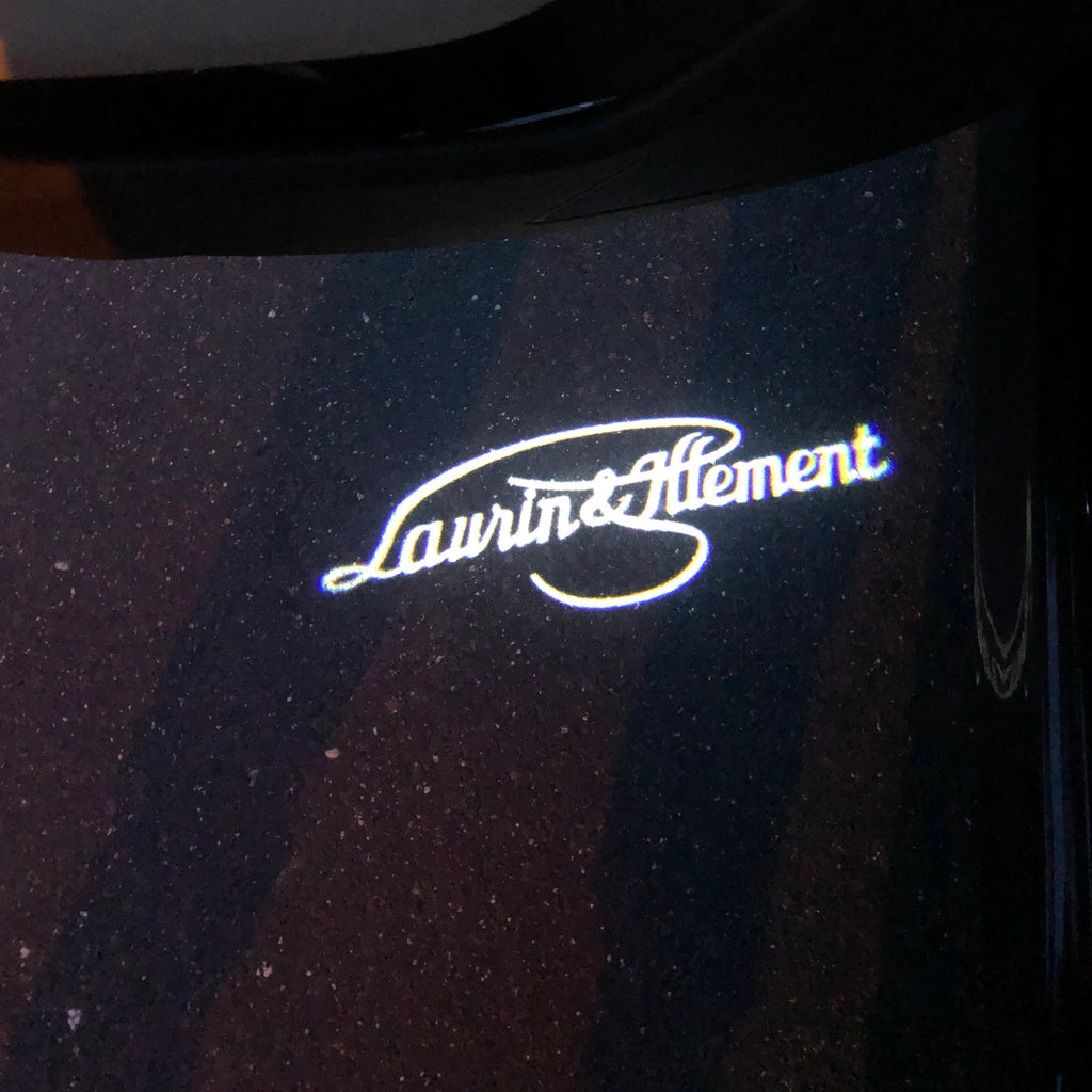 SKODA Laurin&klement LOGO PROJECTOT LIGHTS Nr.46 (quantity  1 =  2 Logo Film /  2 door lights)
