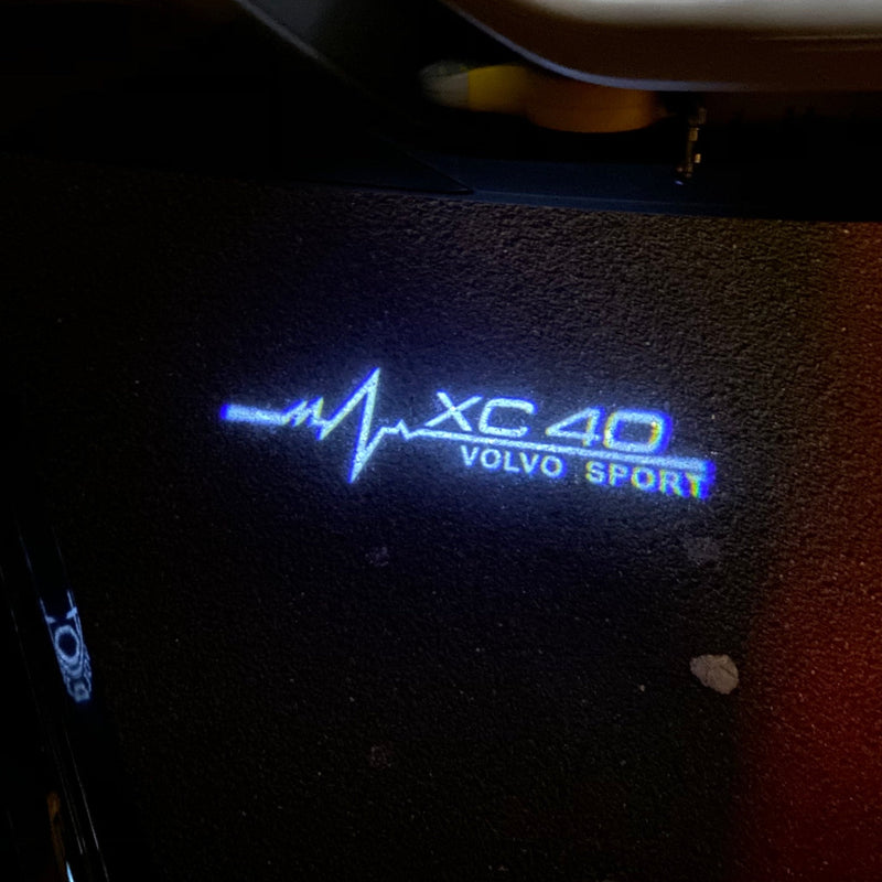 XC40 LOGO PROJECTOR LIGHTS Nr.34 (Menge 1 = 2 Logo Film / 2 Türlichter)