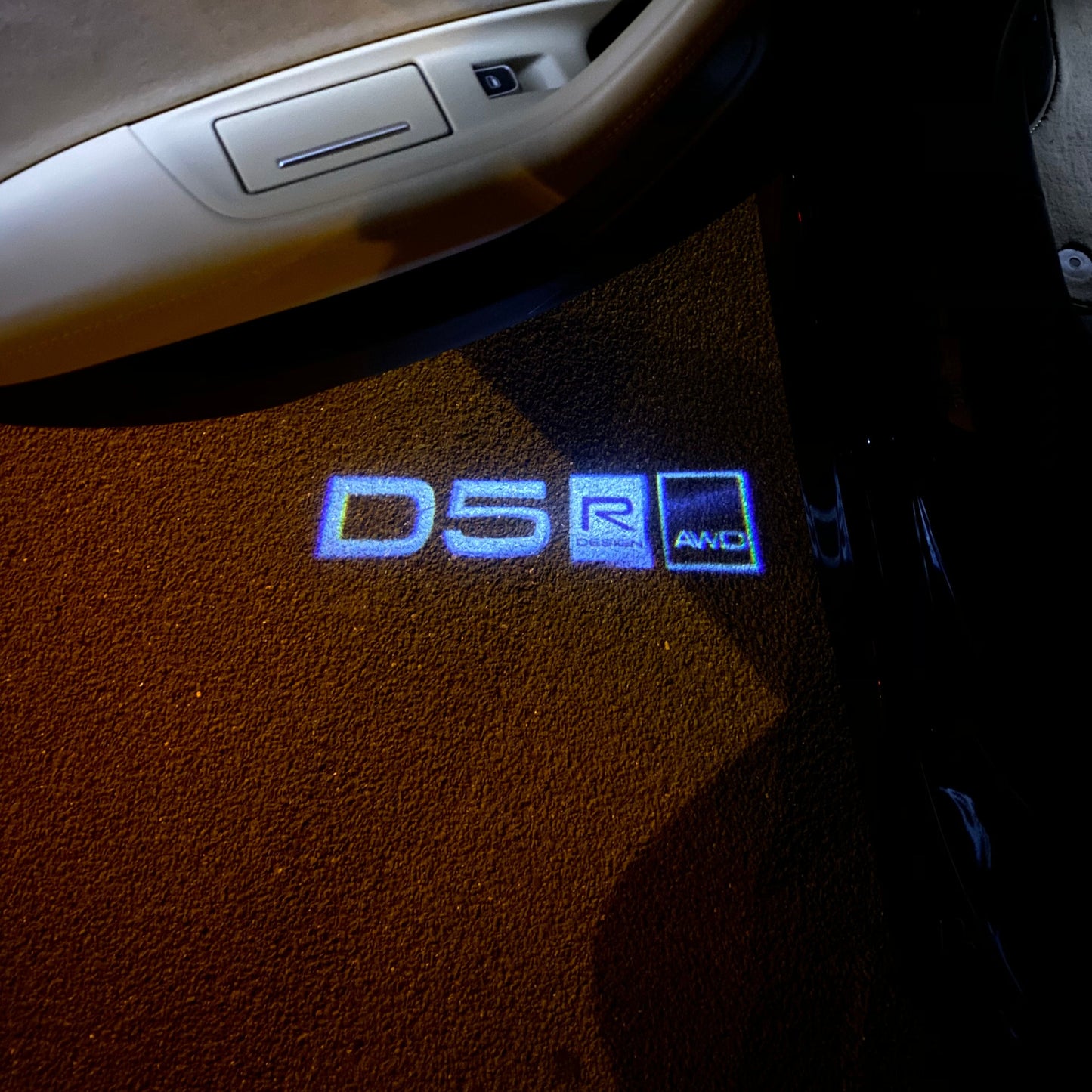 Volvo D5  LOGO PROJECROTR LIGHTS Nr.95 (quantity  1 =  2 Logo Film /  2 door lights)