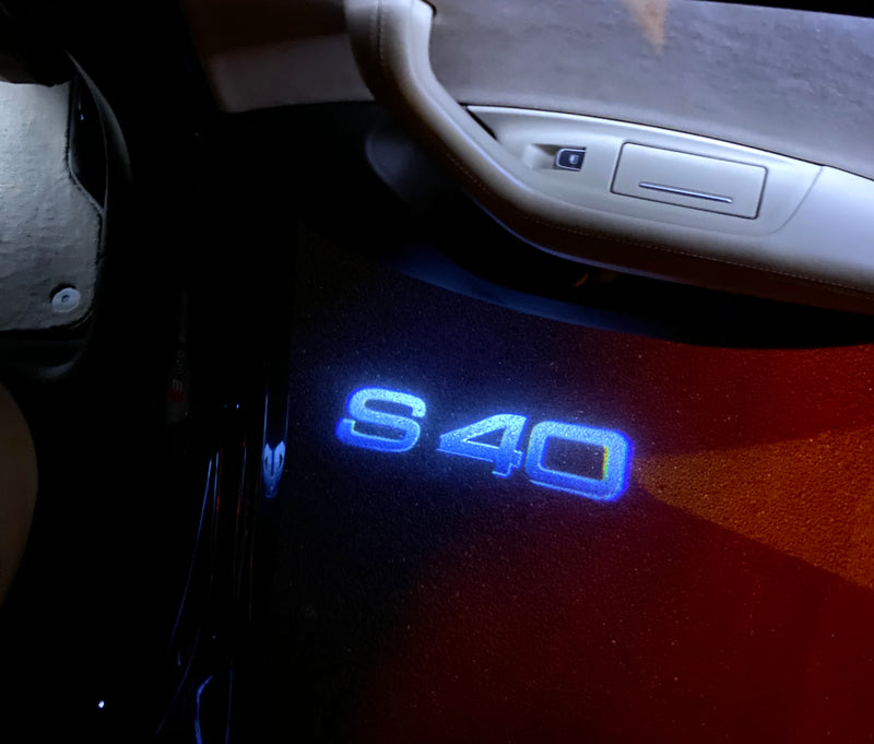 Volvo LOGO PROJECROTR LIGHTS Nr.108 (Menge 1 = 2 Logo Film / 2 Türleuchten)