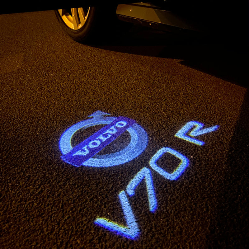 Volvo V70 R LOGO PROJECROTR LIGHTS Nr.19 (quantity  1 =  2 Logo Film /  2 door lights)
