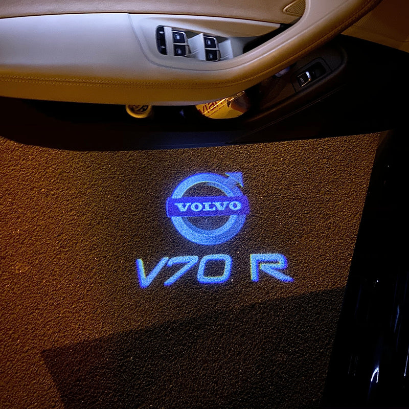 Volvo V70 R LOGO PROJECROTR LIGHTS Nr.19 (quantity  1 =  2 Logo Film /  2 door lights)