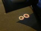 GTR-R35 LOGO PROJECTOR LIGHTS Nr.09 (الكمية 1 = 2 فيلم شعار / 2 باب)