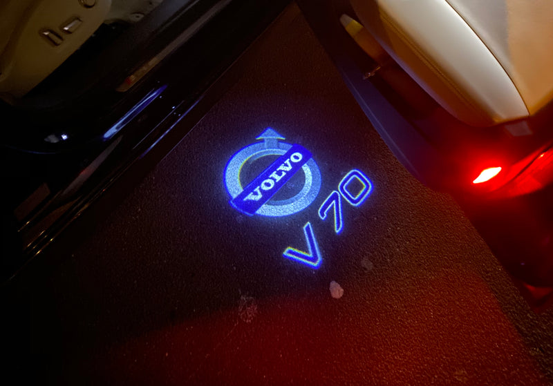Volvo V 70  LOGO PROJECROTR LIGHTS Nr.25 (quantity  1 =  2 Logo Film /  2 door lights)