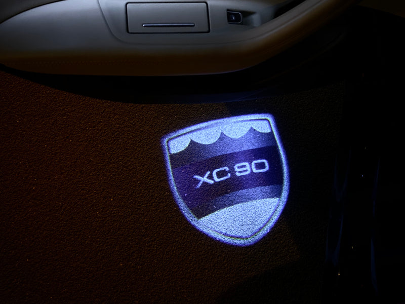 Volvo LOGO PROJECROTR LIGHTS Nr.80 (Menge 1 = 2 Logo Film / 2 Türleuchten)
