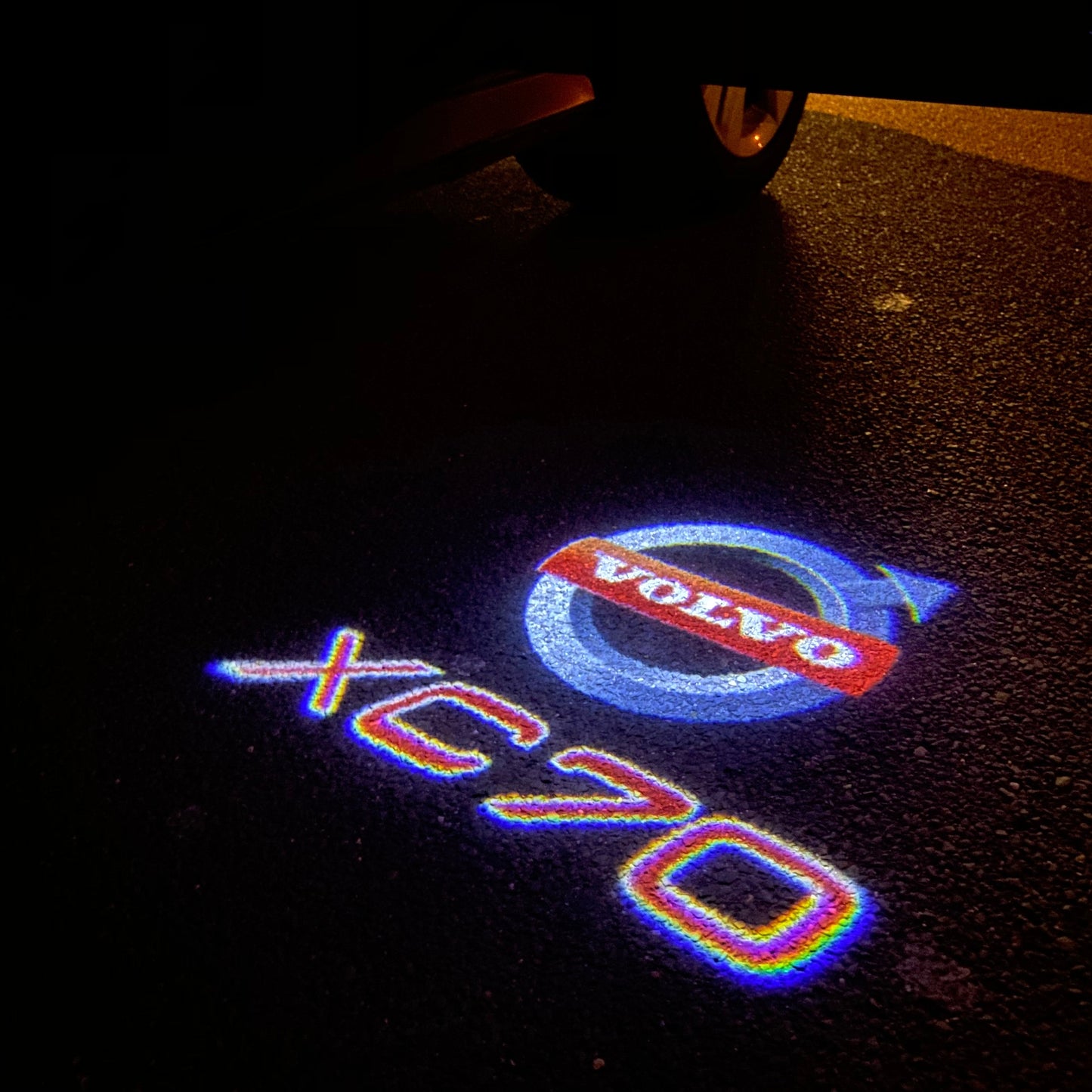 XC70 LOGO PROJECROTR LIGHTS Nr.17 (Menge 1 = 2 Logo Film / 2 Türlichter)