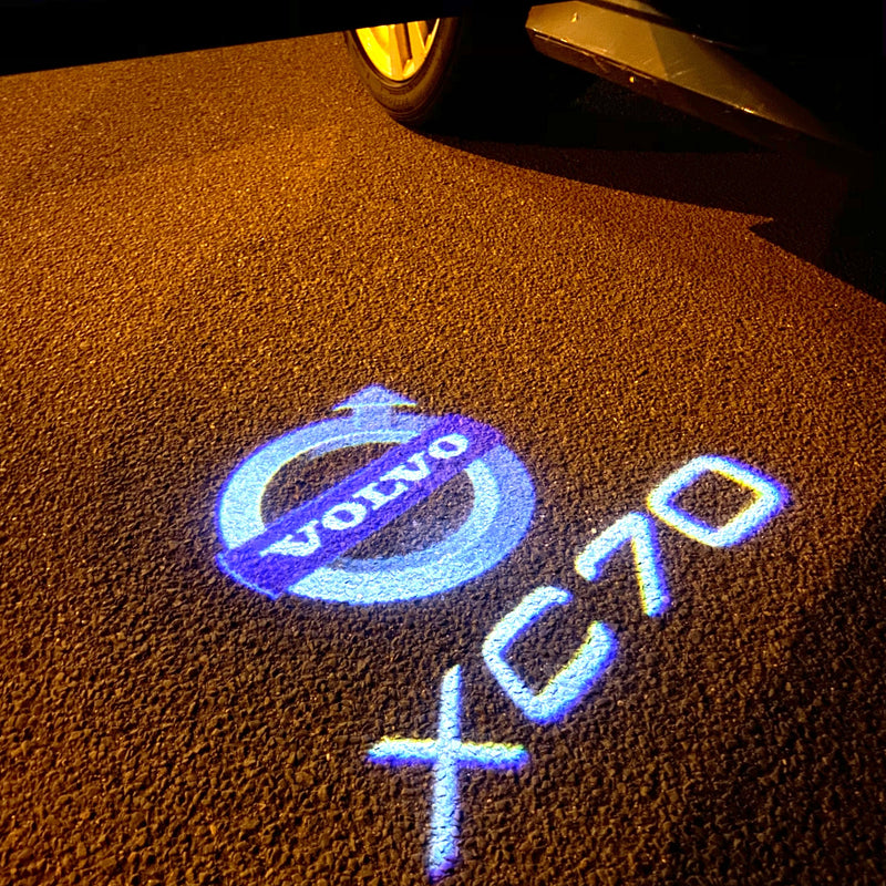 XC70 LOGO PROJECROTR LIGHTS Nr.18 (quantité 1 = 2 Logo Film / 2 feux de porte)