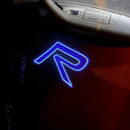 Volvo R LOGO PROJECROTR LIGHTS Nr.134 (quantity  1 =  2 Logo Film /  2 door lights)