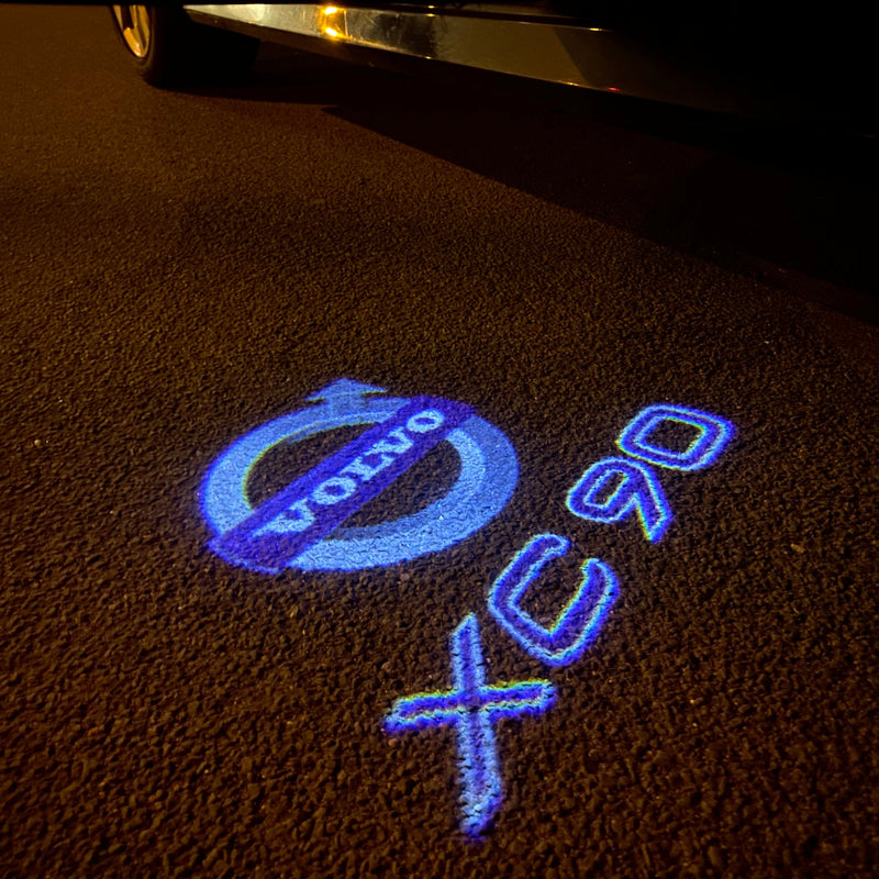 XC 90 LOGO PROJECROTR LIGHTS Nr.22 (quantità 1 = 2 Pellicole logo / 2 luci porta)