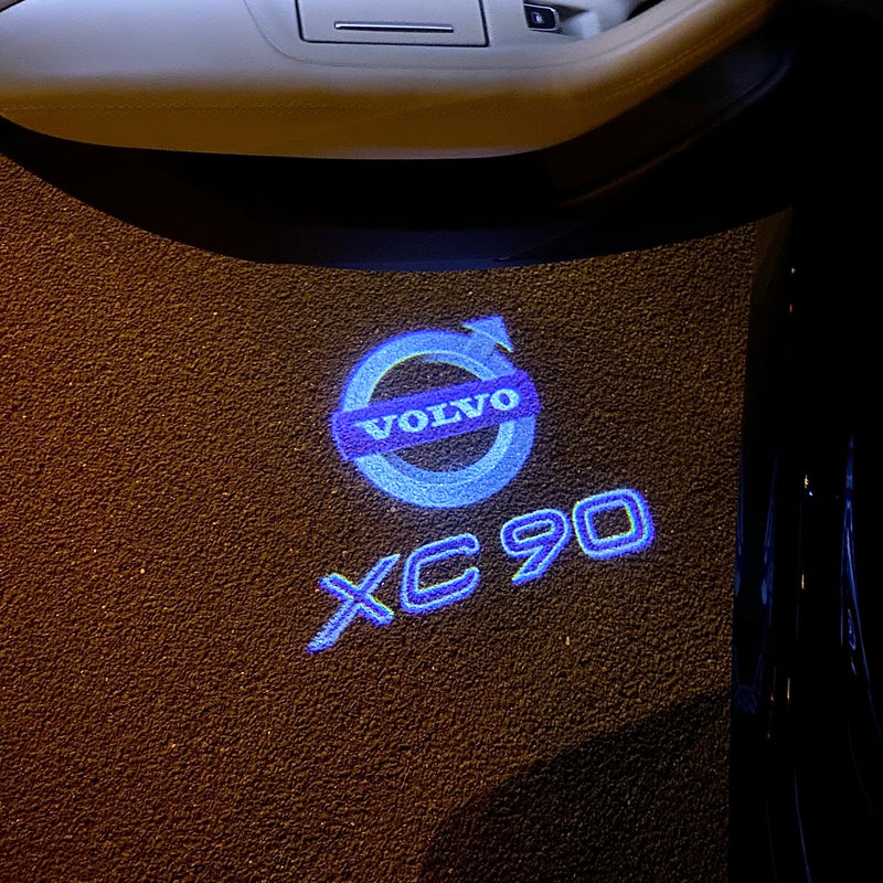 XC 90 LOGO PROJECROTR LIGHTS Nr.22 (quantità 1 = 2 Pellicole logo / 2 luci porta)