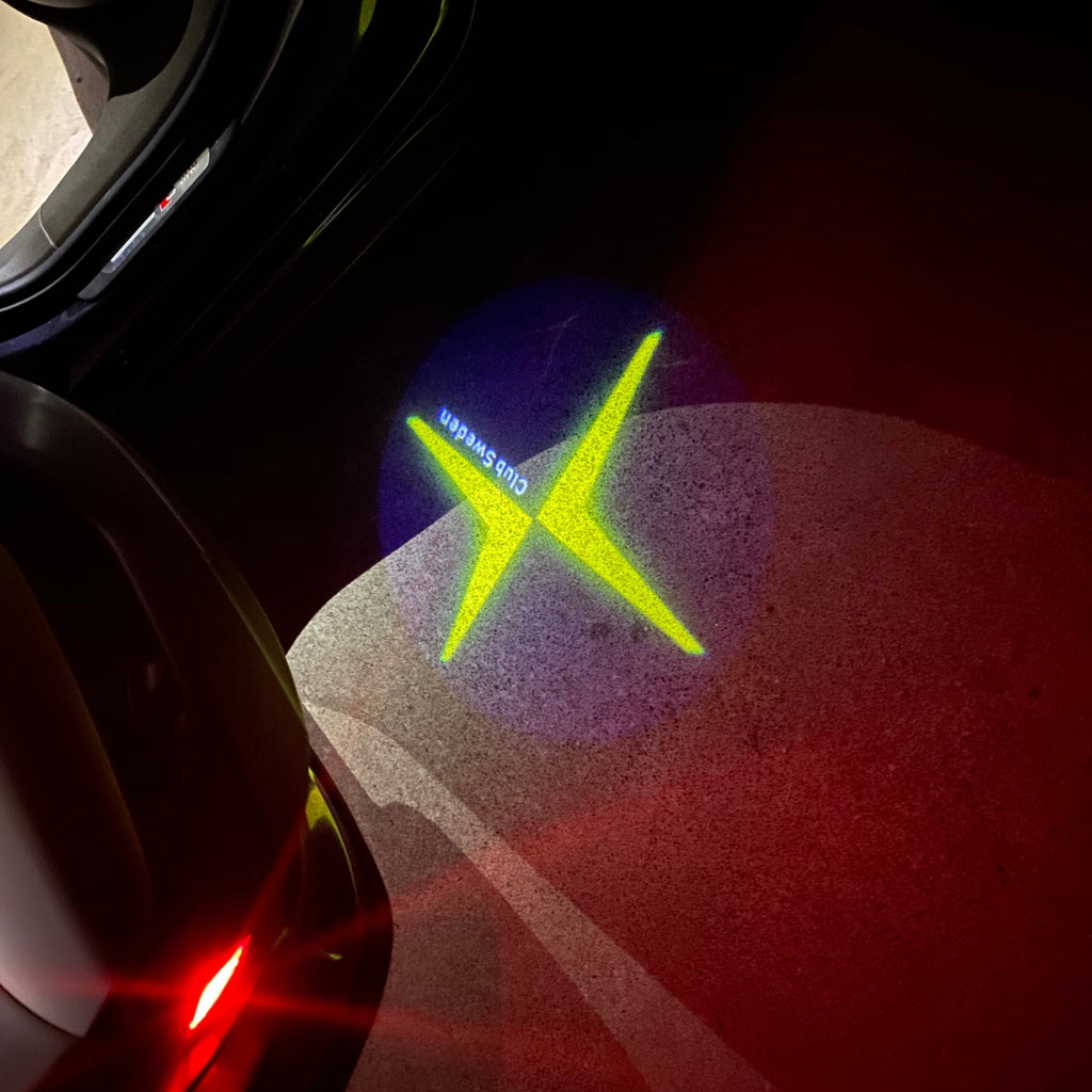 POLESTAR LOGO PROJECROTR LIGHTS Nr.74 (quantity  1 =  2 Logo Film /  2 door lights)