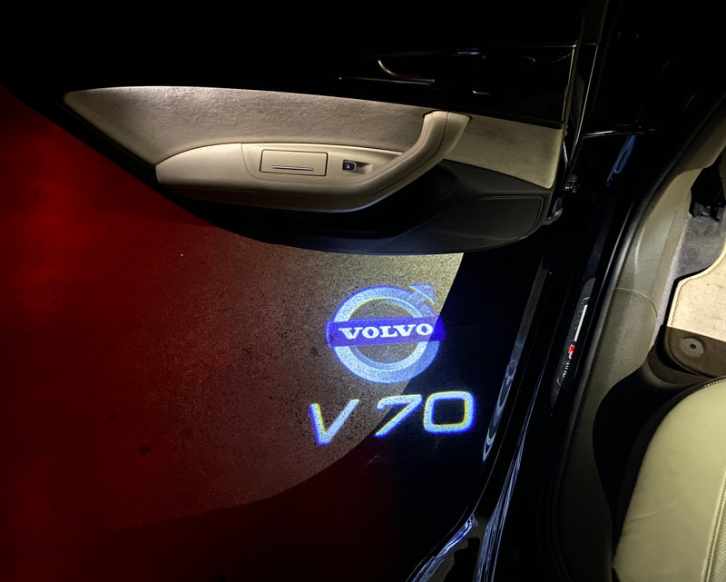 Volvo V 70  LOGO PROJECROTR LIGHTS Nr.23 (quantity  1 =  2 Logo Film /  2 door lights)