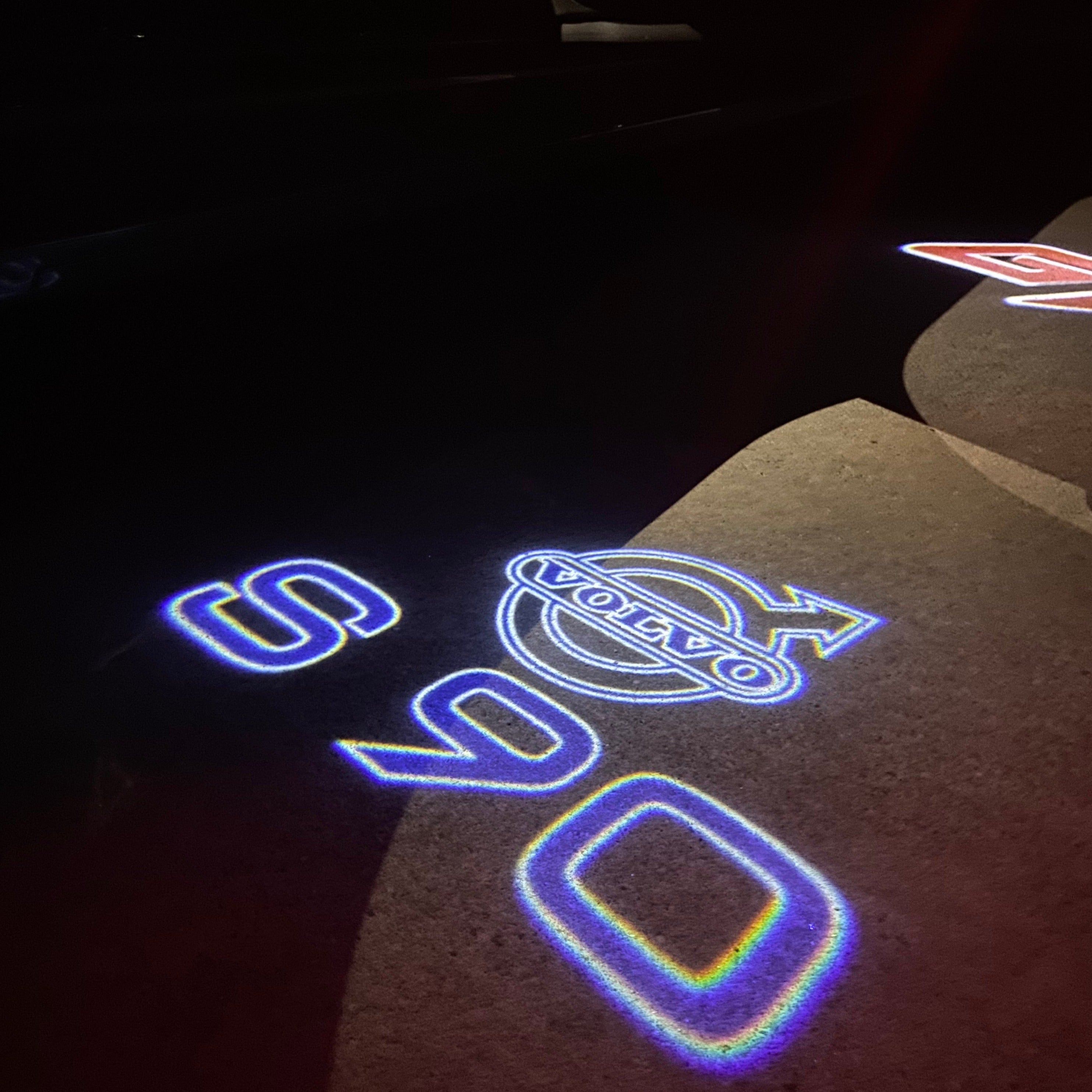 Volvo S 90 LOGO PROJECROTR LIGHTS Nr.98 (quantity  1 =  2 Logo Film /  2 door lights)
