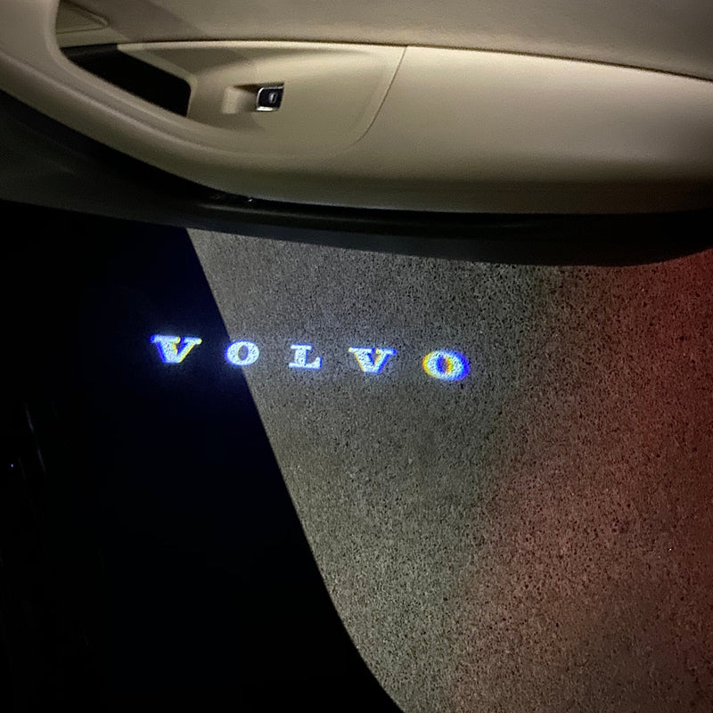 Volvo LOGO PROJECROTR LIGHTS Nr.40 (الكمية 1 = 2 شعار فيلم / 2 أضواء الباب)