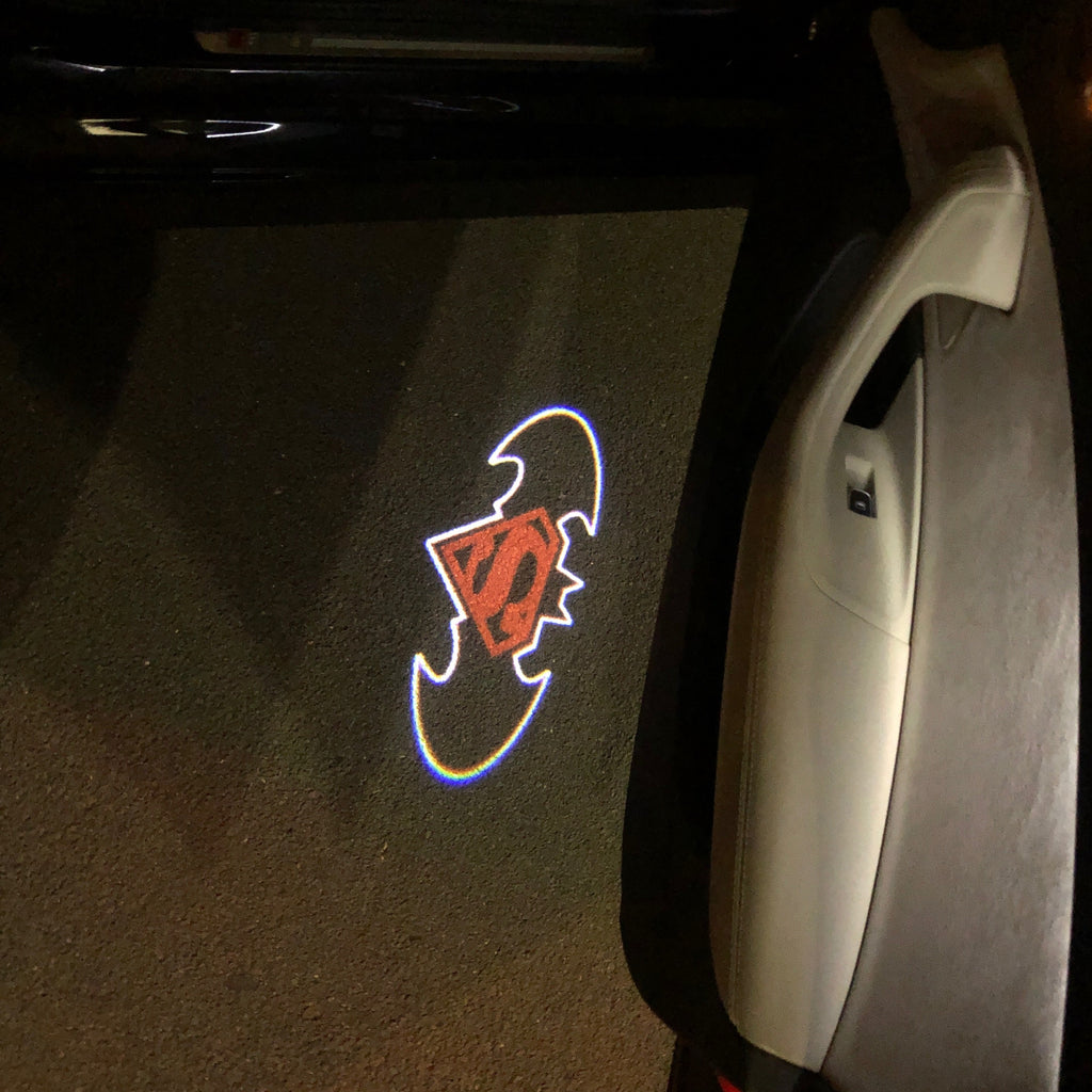 Batman Logo Nr.242 (quantité 1 = 2 Logo Films /2 feux de porte)