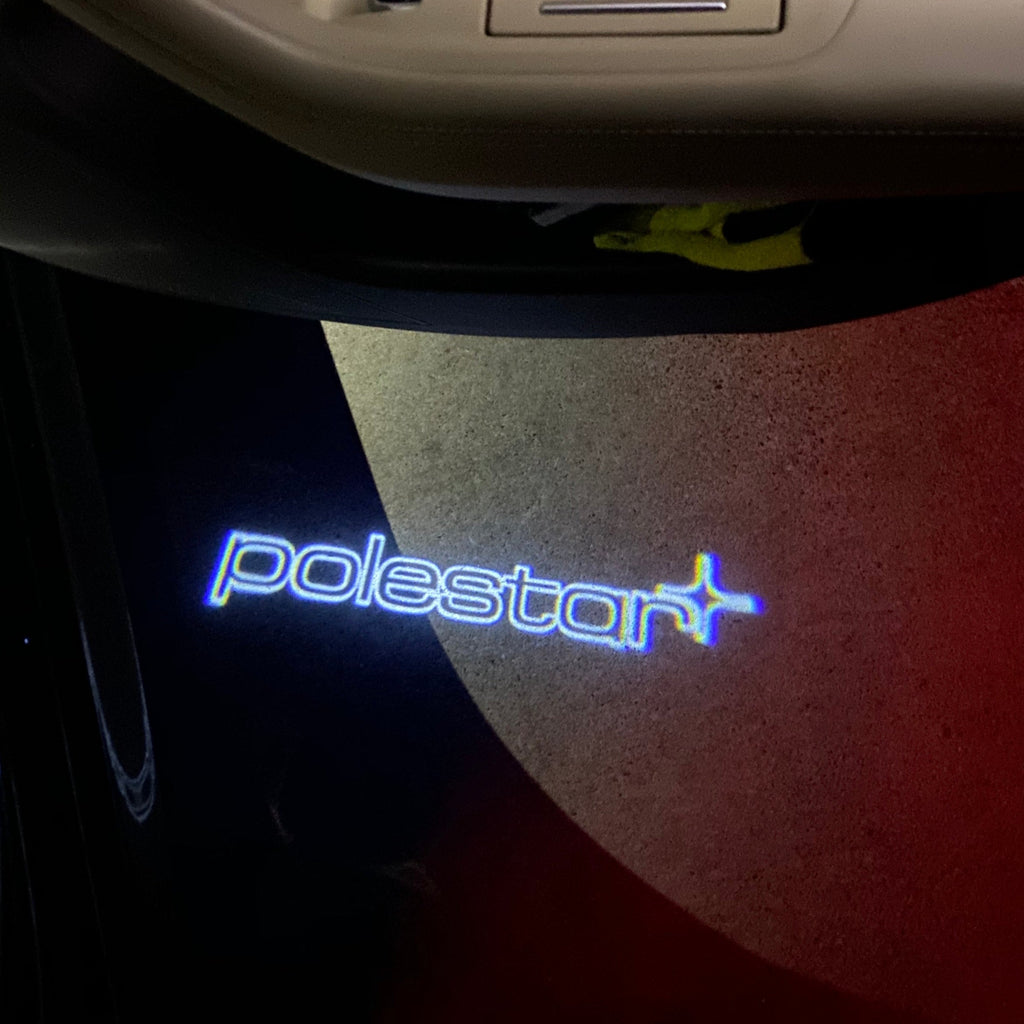 POLESTAR LOGO PROJECROTR LIGHTS Nr.136 (quantity  1 =  2 Logo Film /  2 door lights)