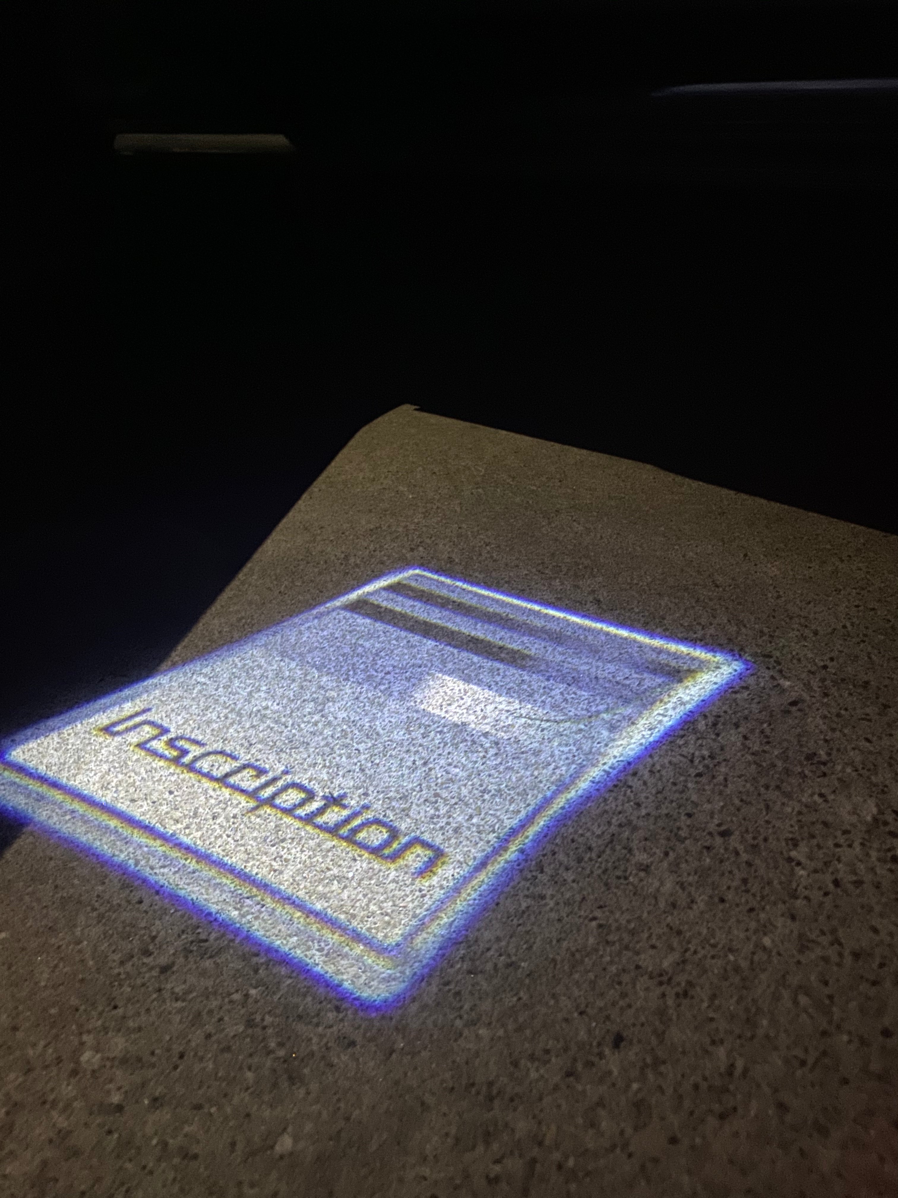 Volvo LOGO PROJECROTR LIGHTS Nr.71 (quantità 1 = 2 logo film / 2 luci porta)