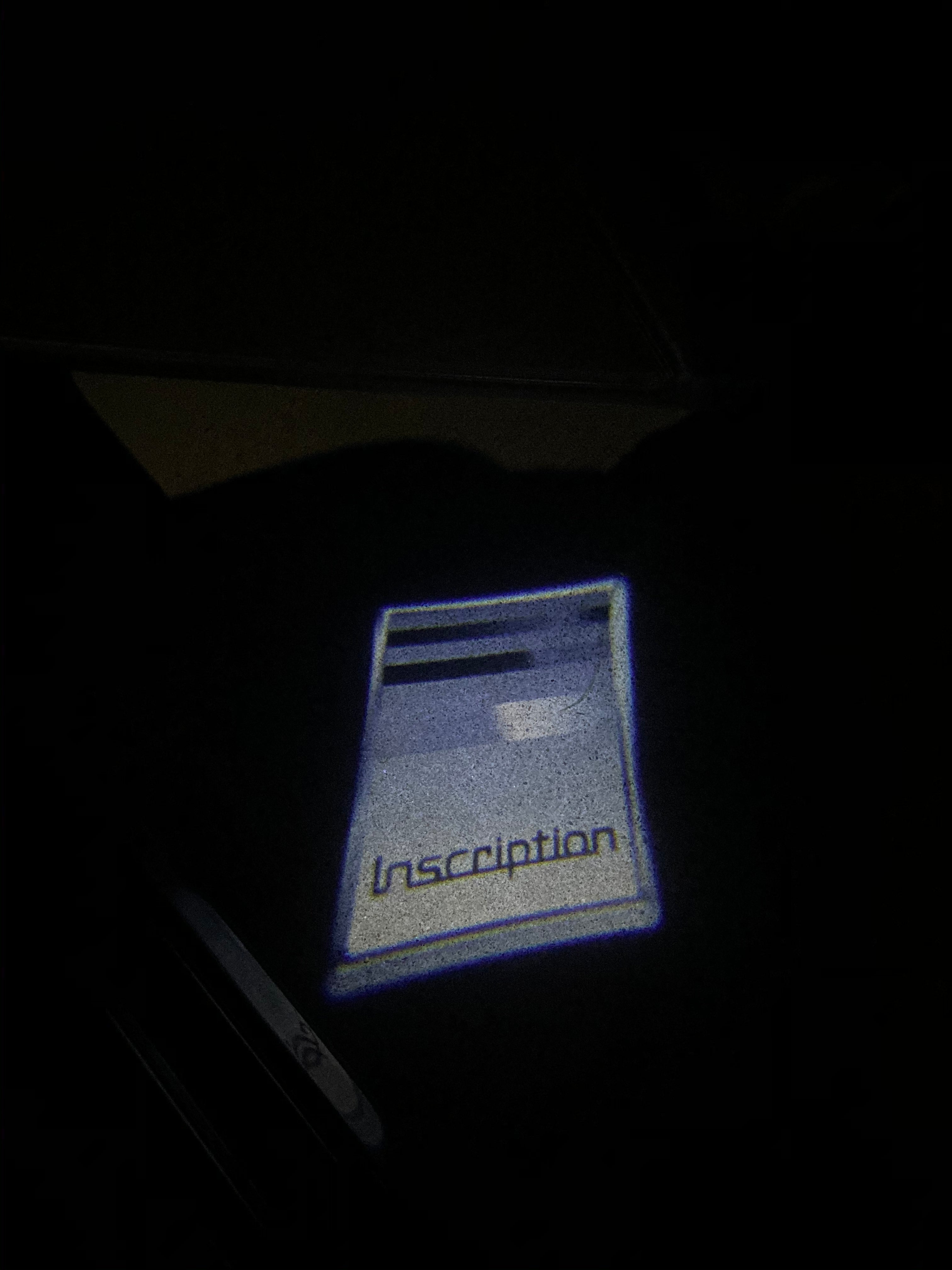 Volvo LOGO PROJECROTR LIGHTS Nr.71 (quantità 1 = 2 logo film / 2 luci porta)