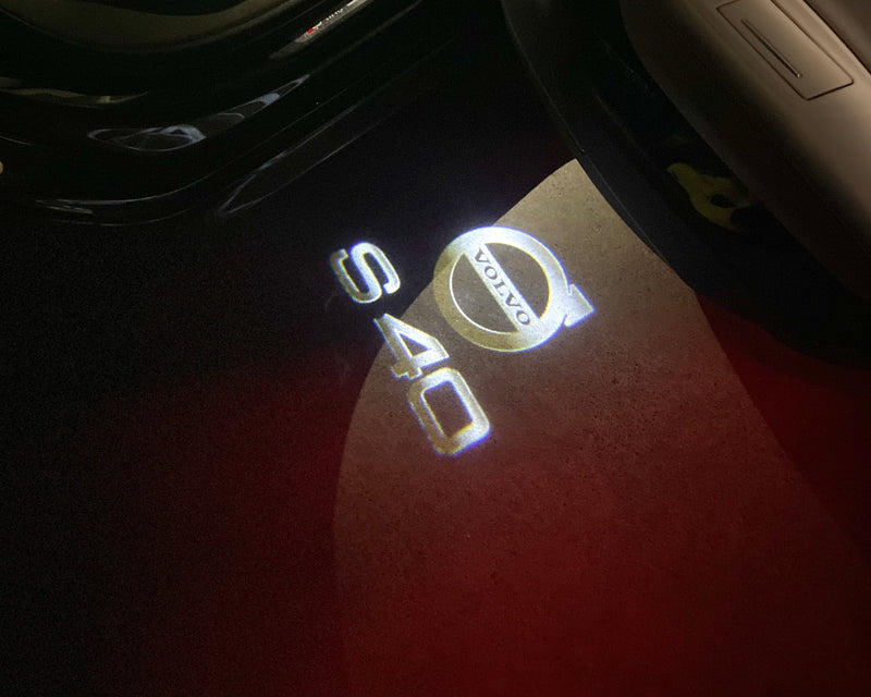 Volvo S 40 LOGO PROJECROTR LIGHTS Nr.109 (quantity  1 =  2 Logo Film /  2 door lights)