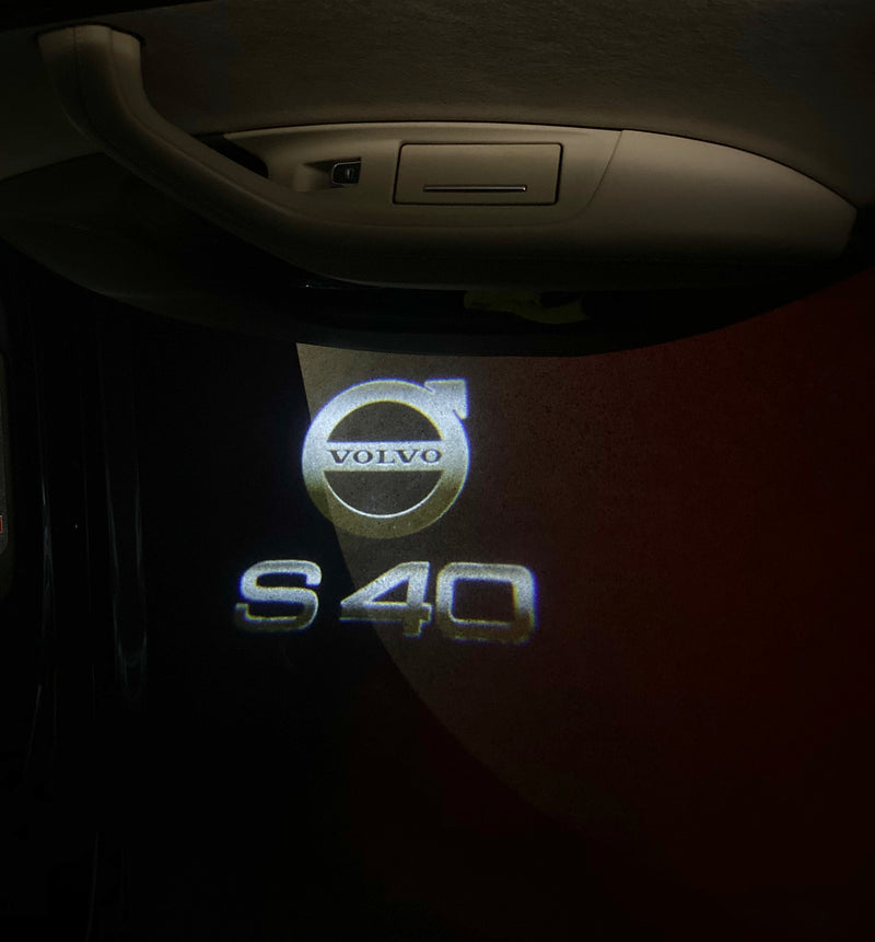 Volvo S 40 LOGO PROJECROTR LIGHTS Nr.109 (quantity  1 =  2 Logo Film /  2 door lights)
