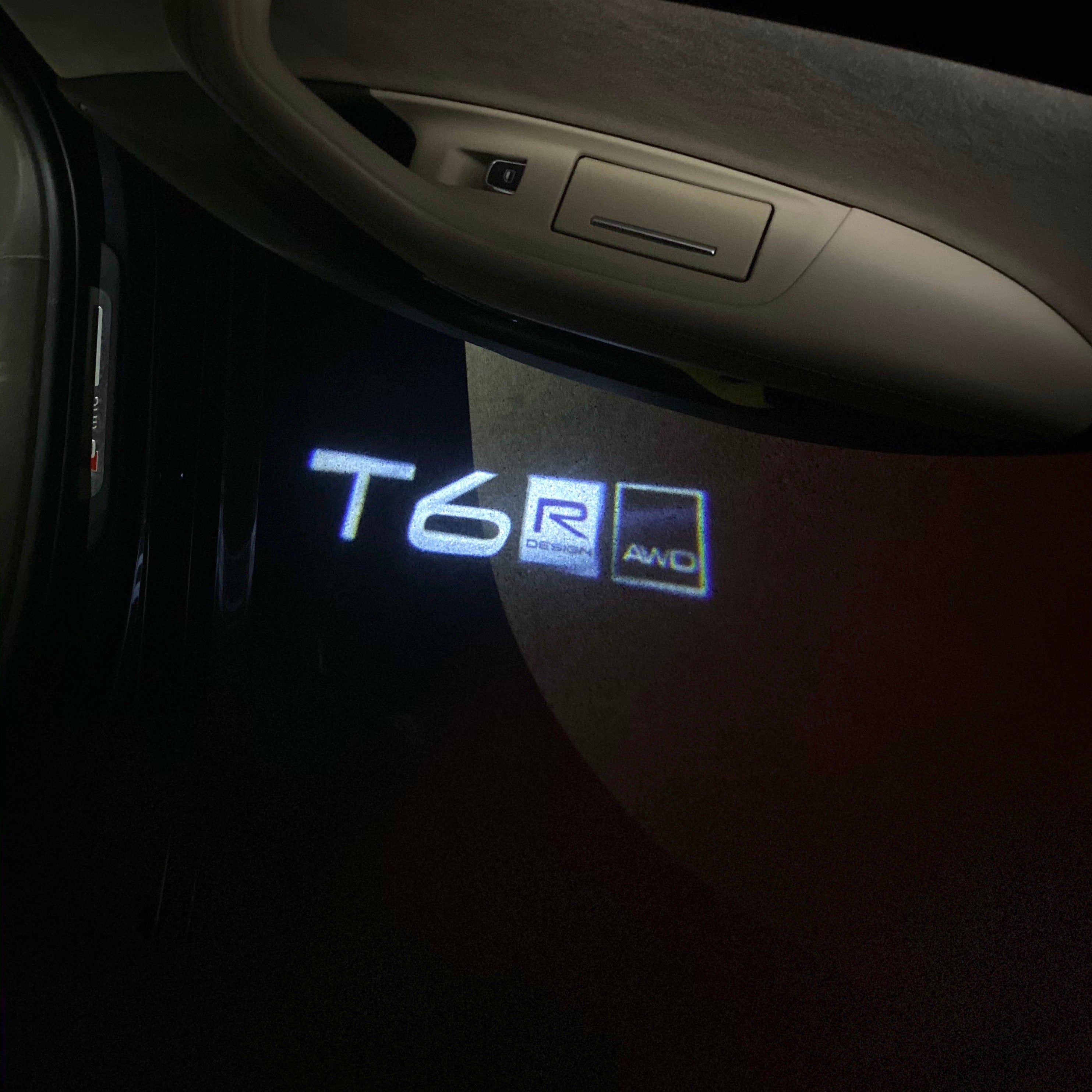 LUCES DE PROYECTOR DEL LOGOTIPO Volvo Nr.96 (cantidad 1 = 2 Película de logotipo / 2 luces de puerta)