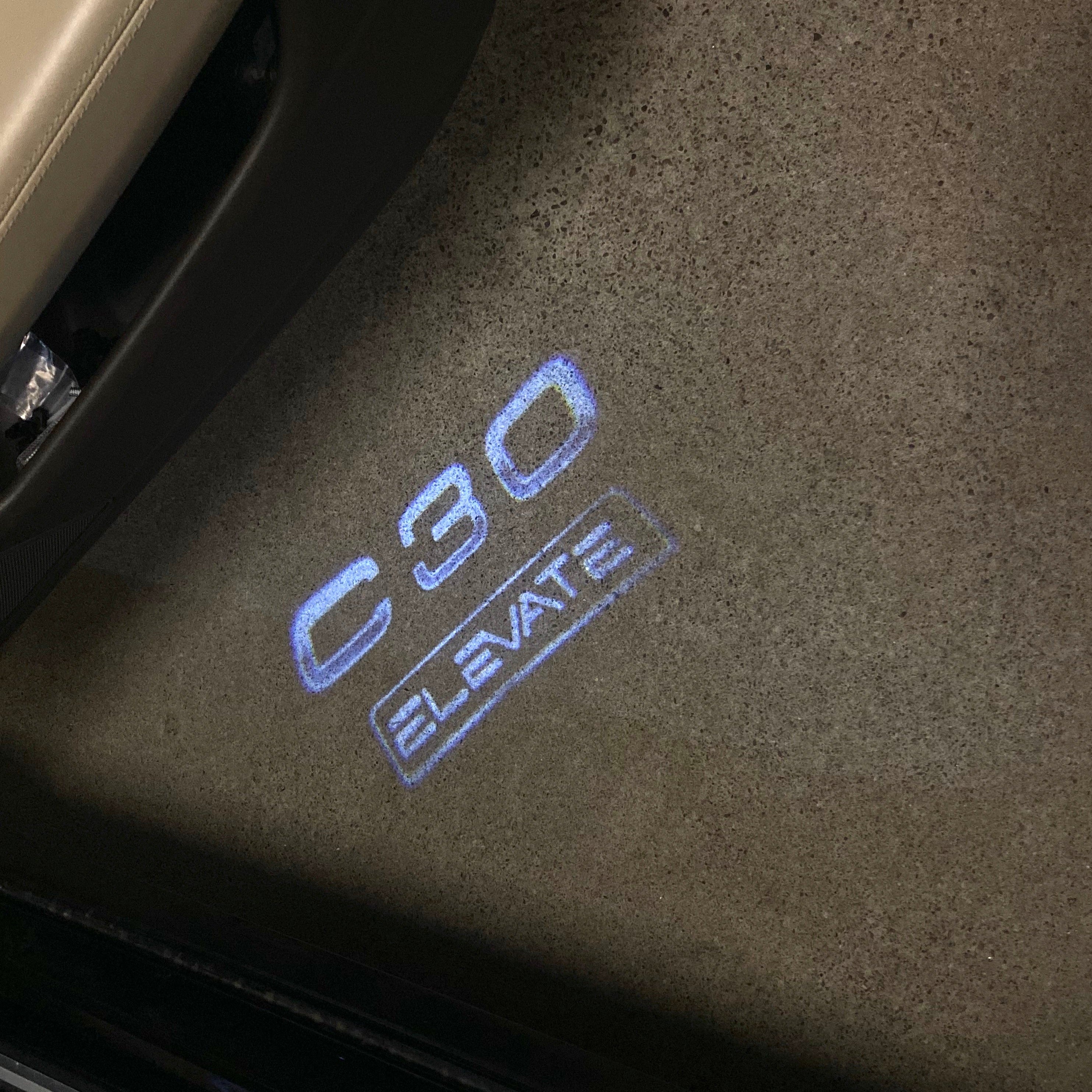 Volvo LOGO PROJECROTR LIGHTS Nr.121 (cantidad 1 = 2 logo película / 2 luces de puerta)