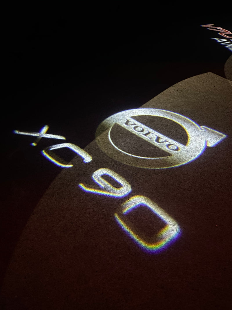 Volvo LOGO PROJECROTR LIGHTS Nr.123 (cantidad 1 = 2 logo película / 2 luces de puerta)