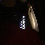 SKODA LOGO PROJECTOT LIGHTS Nr.96 (quantità 1 = 2 Logo Film / 2 luci porta)