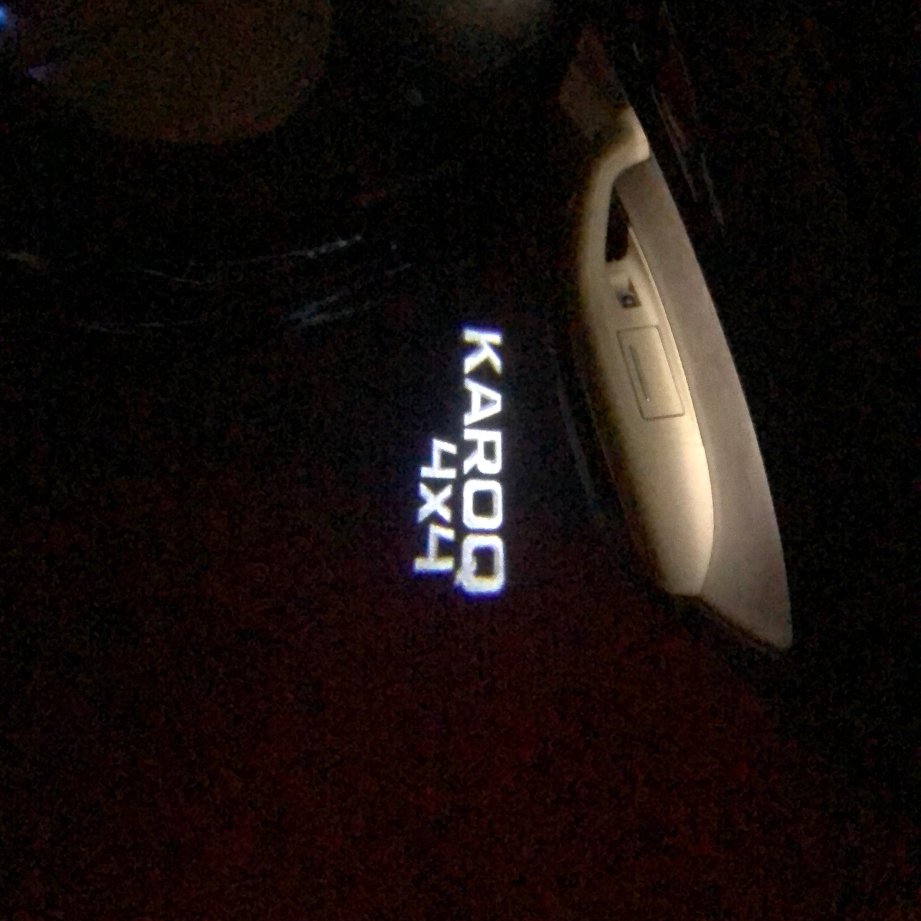 SKODA LOGO PROJECTOT LIGHTS Nr.96 (cantidad 1 = 2 logo película / 2 luces de puerta)