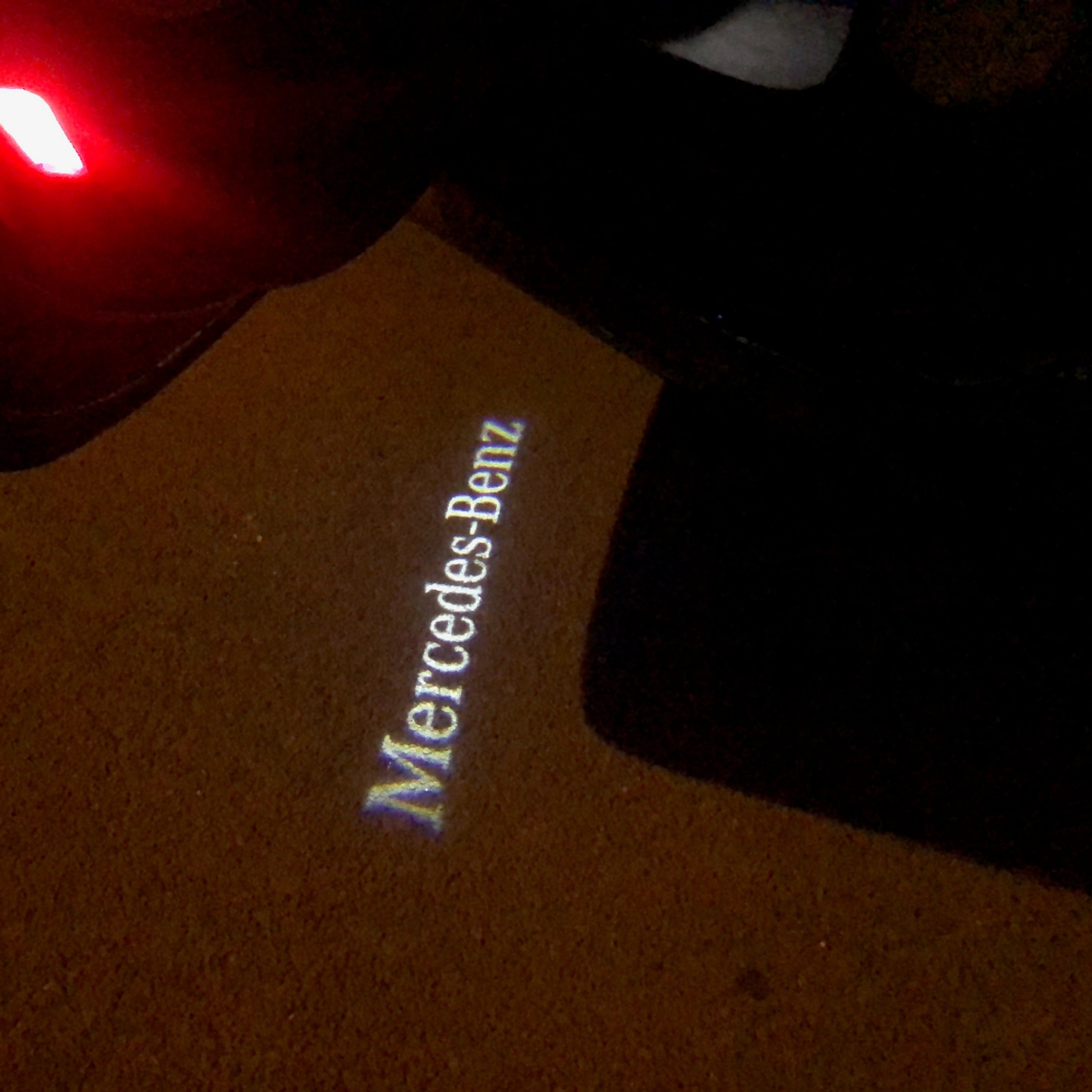 MERCEDES BENZ LOGO PROJECTOT LIGHTS Nr.07 (quantité 1 = 1 ensemble/2 feux de porte)