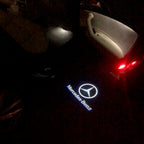 MERCEDES BENZ LOGO PROJECTOT LIGHTS Nr.03 (cantidad 1 = 1 juego/2 luces de puerta)