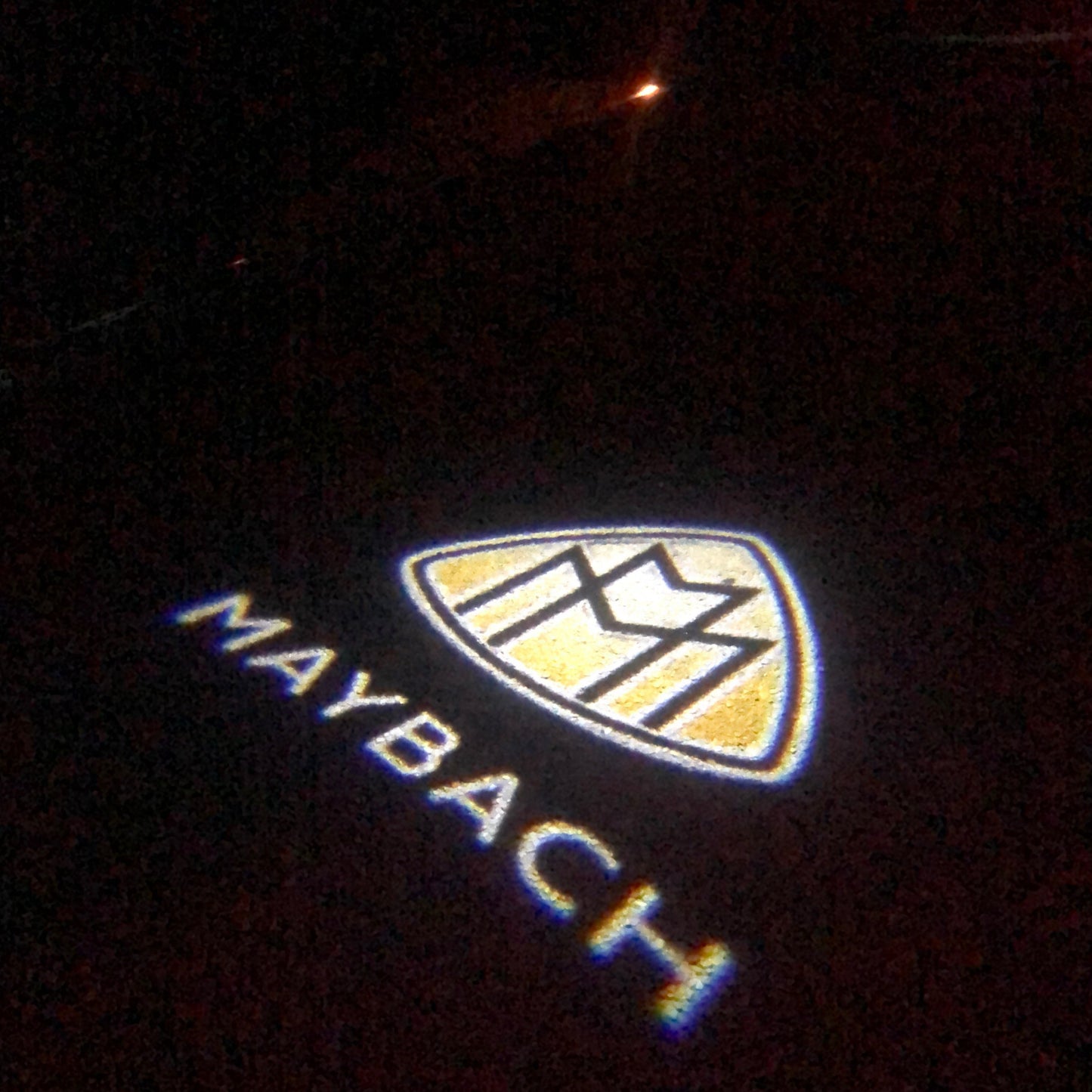 No 28 Maybach sign projection Light (qty. 1 = 2 sign film / 2 Door Lights)