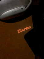 LUCES DE PROYECTOR LOGO MERCEDES BENZ TURBO Nr.25 (cantidad 1 = 1 juegos / 2 luces de puerta)