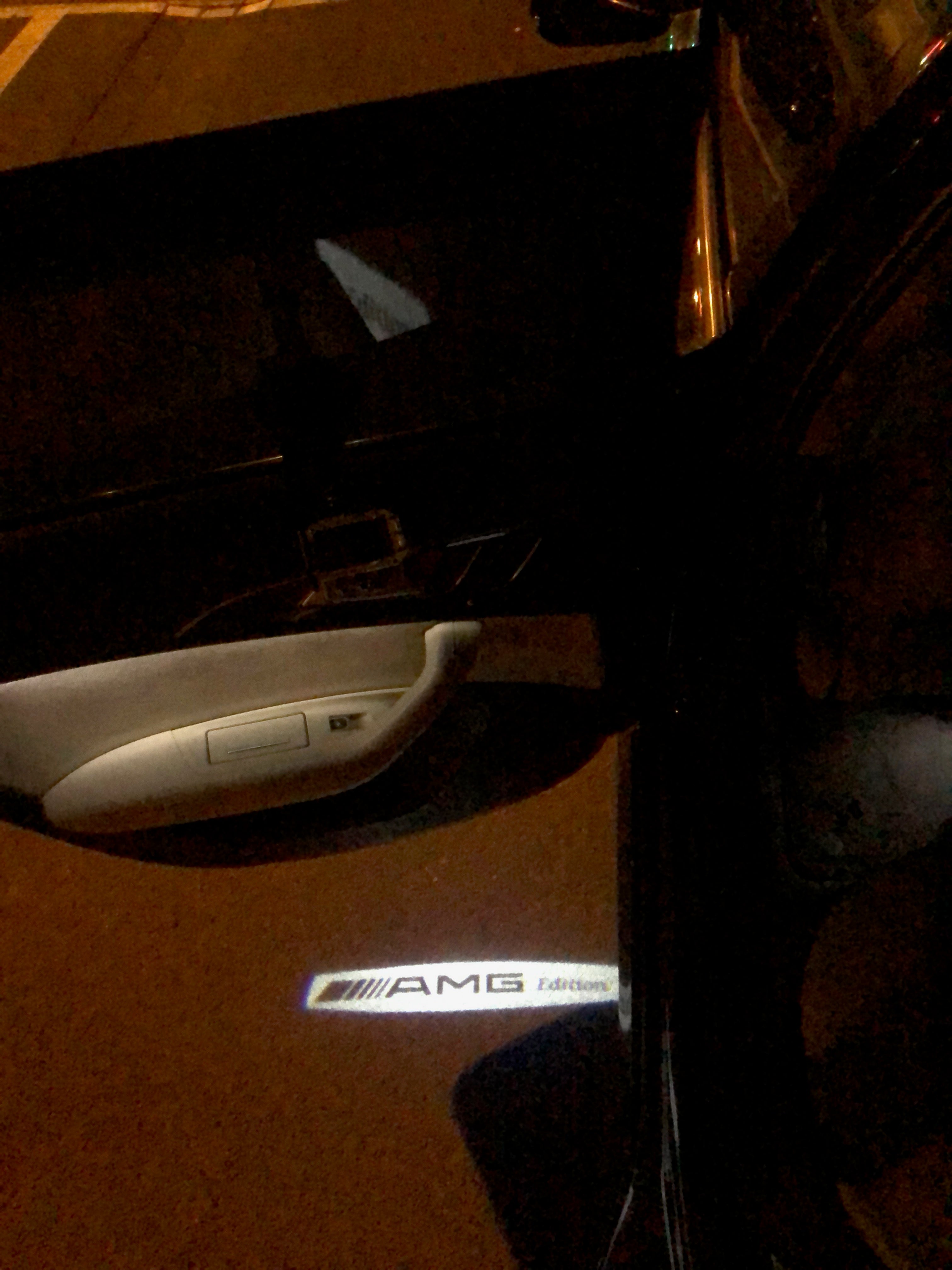 MERCEDES BENZ AMG LOGO PROJECTOT LIGHTS Nr.15 (Menge 1 = 1 Sets/2 Türleuchten)