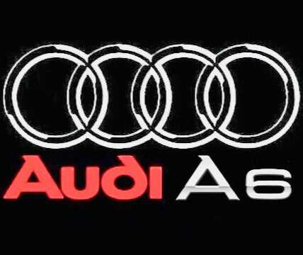 AUDI LOGO PROJECT LIGHTS Nr.44 (quantità 1= 2 Logo Films /2 porta luci）