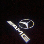MERCEDES BENZ AMG LOGO PROJECTOT LIGHTS Nr.18 (cantidad 1 = 1 juego/2 luces de puerta)