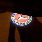 MERCEDES BENZ LOGO PROJECTOT LIGHTS Nr.02 (quantità 1 = 1 set/2 luci porta)