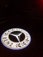 MERCEDES BENZ Original LOGO PROJECTOT LIGHTS Nr.04 (quantity 1 = 1 sets/2 door lights)