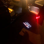 AUDI LOGO PROJECTOT LIGHTS Nr.32 (quantità 1 = 2 Logo Films /2 luci porta)