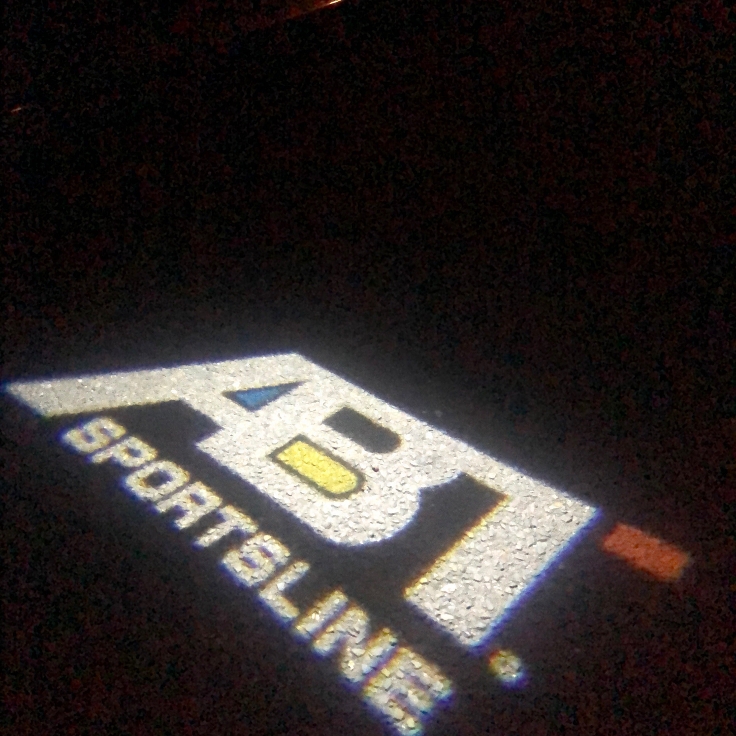 ABT LOGO PROJECTOT LIGHTS Nr.124 (quantità 1 = 2 Logo Film &2 luci porta)