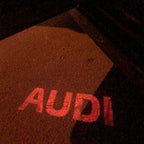 AUDI LOGO PROJECTOT LIGHTS Nr.07 (quantità 1 = 2 Logo Films /2 luci porta)