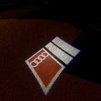 AUDI LOGO PROJECTOT LIGHTS Nr.103 (quantità 1 = 2 Logo Films /2 luci porta)