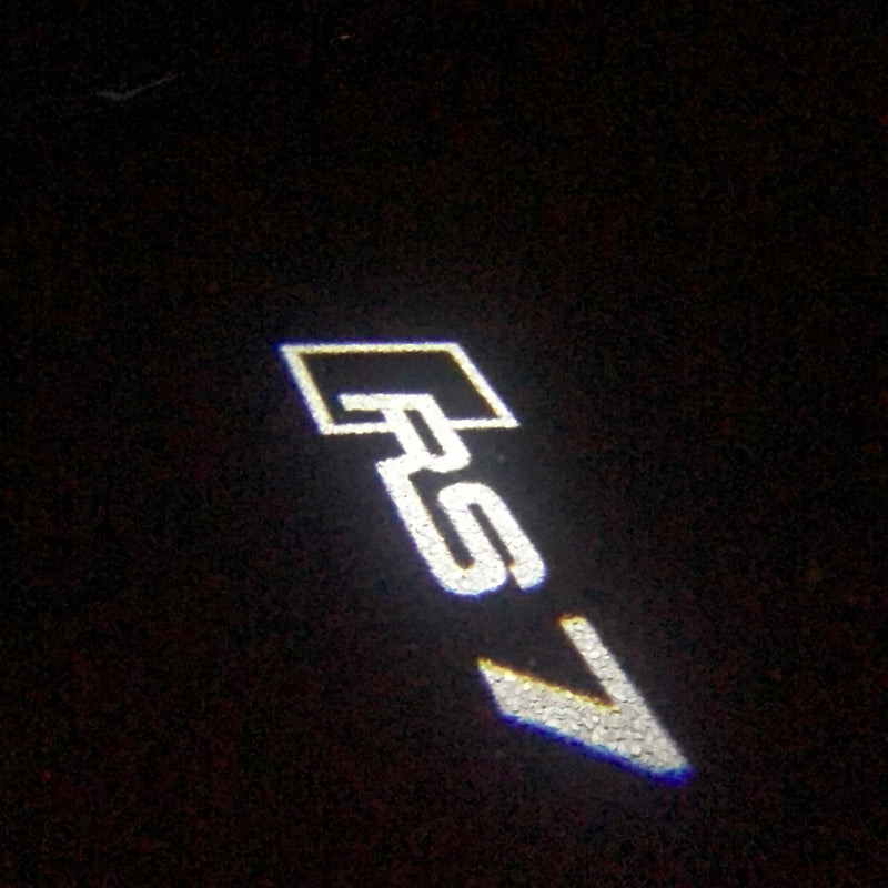 أضواء جهاز عرض شعار AUDI رقم 117 (الكمية 1 = 2 فيلم شعار / 2 مصباح باب)