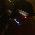 AUDI LOGO PROJECTOT LIGHTS Nr.39 (Menge 1 = 2 Logofolien /2 Türleuchten)