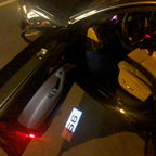LUCES DE PROYECTOR LOGO AUDI Nr.133 (cantidad 1 = 2 películas con logotipo / 2 luces de puerta)